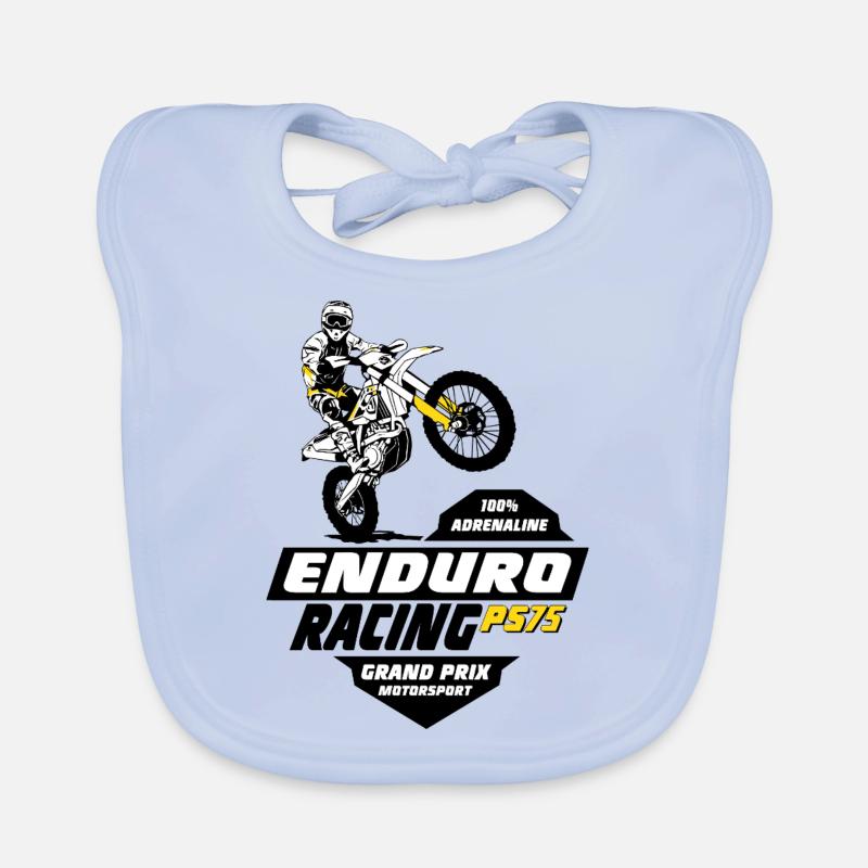 Enduro Offroad Organic Baby Bibs