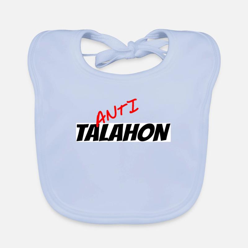 Anti Talahon - Baby Bio-Lätzchen - sky Blue