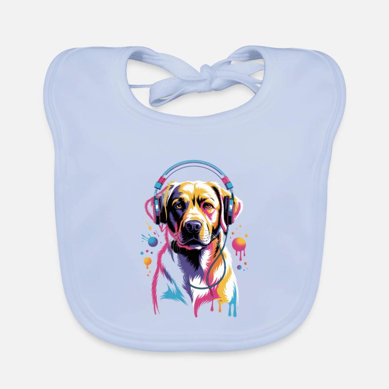 Casques Labrador Bavoir bio Bébé