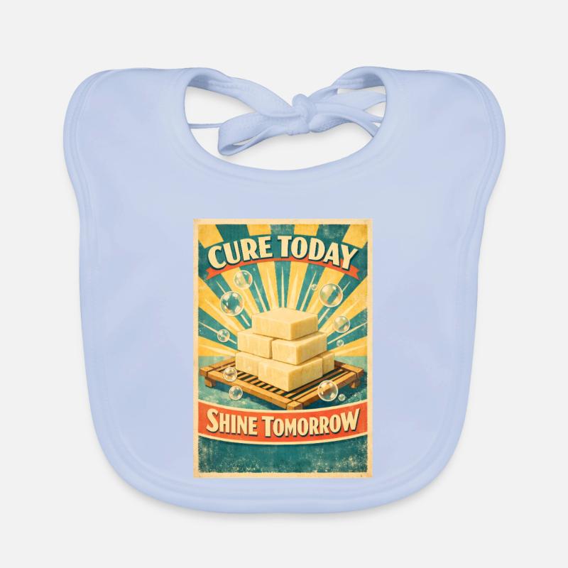 Ripening Today | Make your own soap Organic Baby Bibs