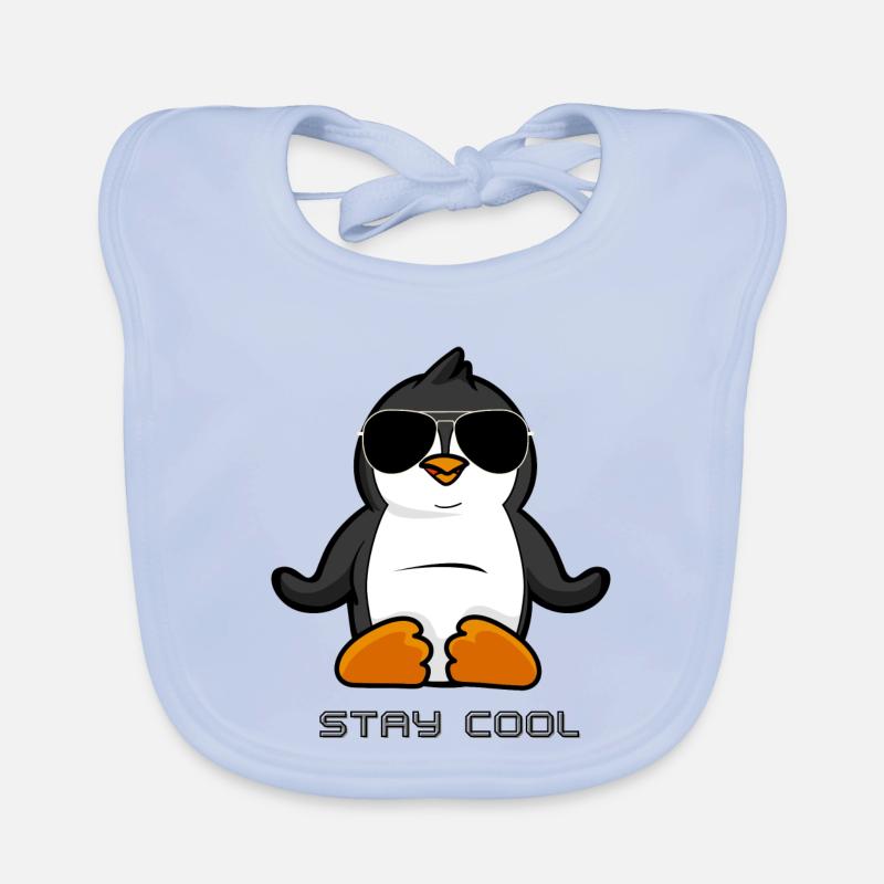 RESTEZ COOL 4 Bavoir bio Bébé