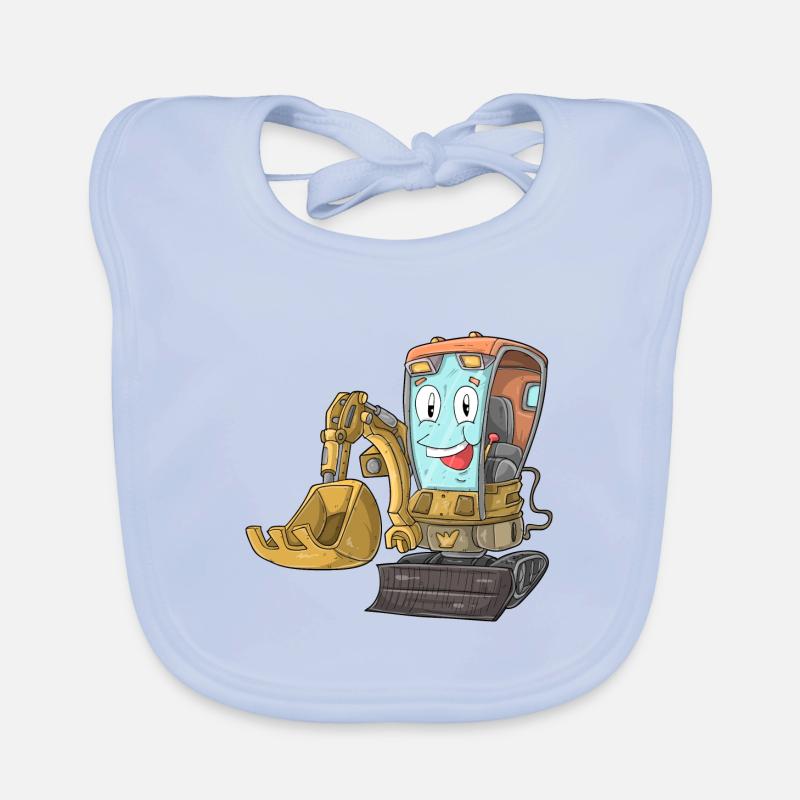 Pelle avec face Bavoir bio Bébé