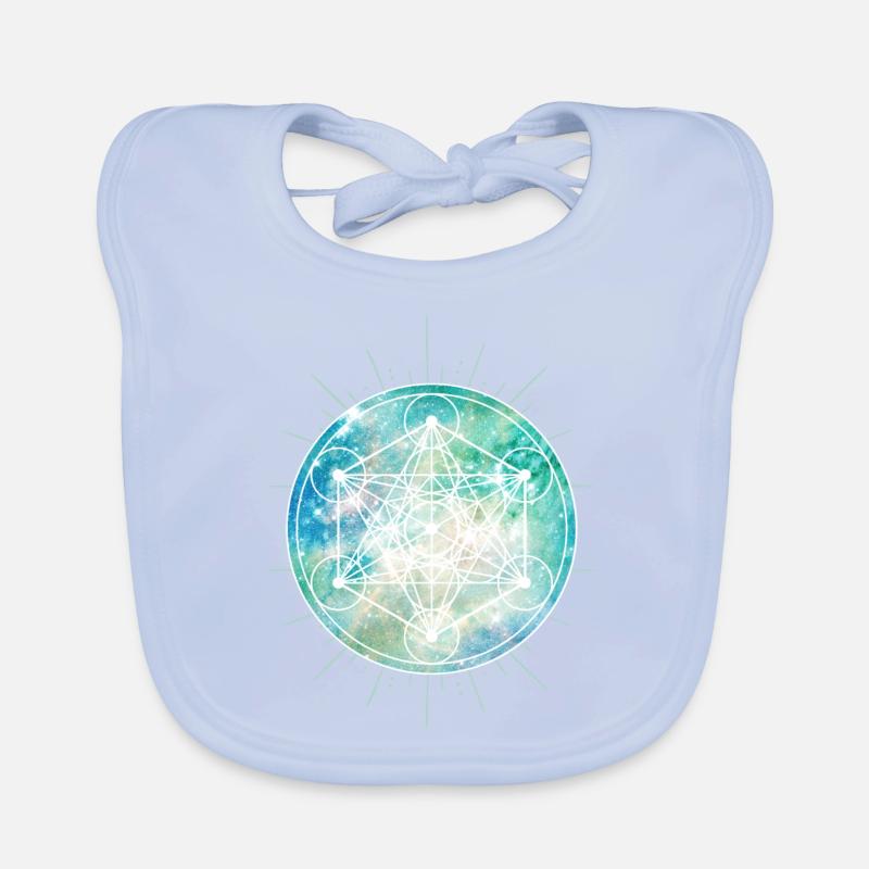 Celtic SYMBOLS - Metatron - Celts Organic Baby Bibs