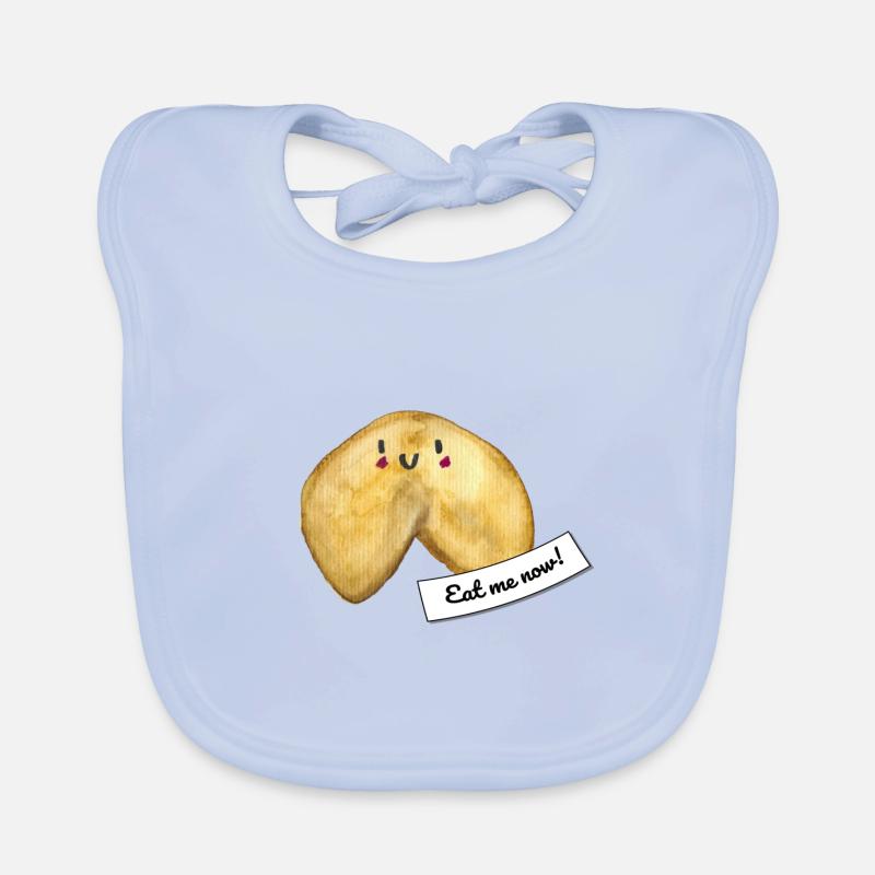 fortune cookie Organic Baby Bibs