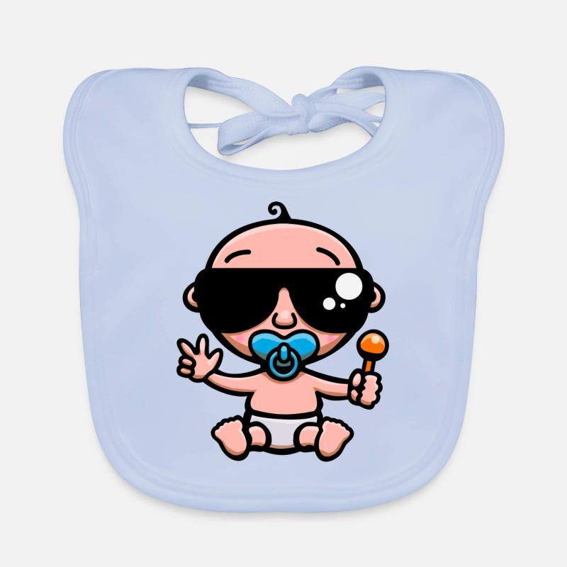Bébé Cool Blue Bavoir bio Bébé