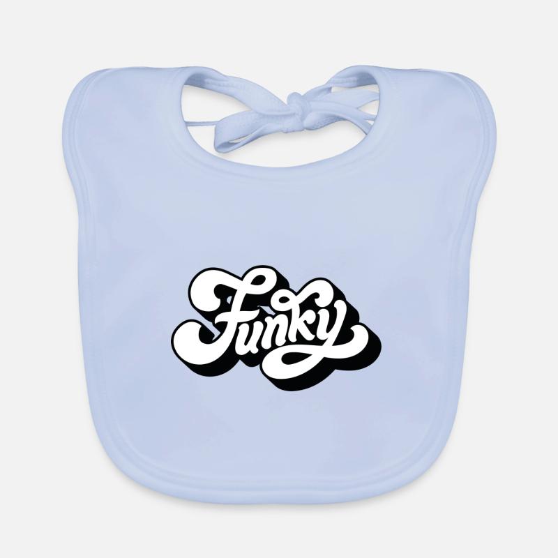 funky Organic Baby Bibs
