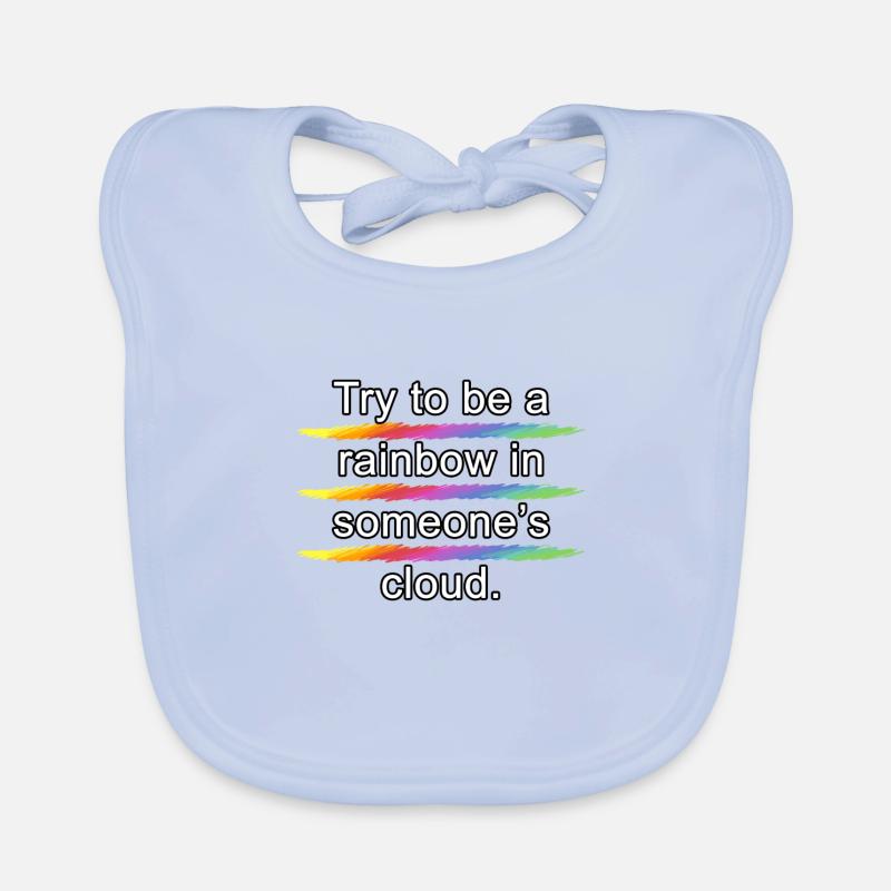 Regenbogen Baby Bio-Lätzchen
