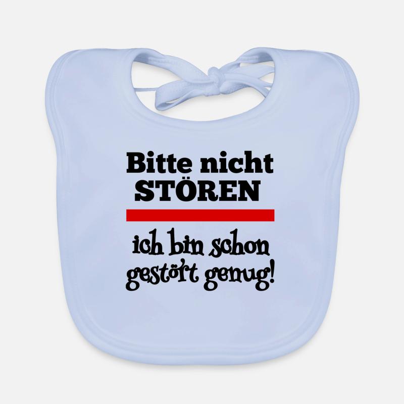 Bitte nicht stören! Baby Bio-Lätzchen