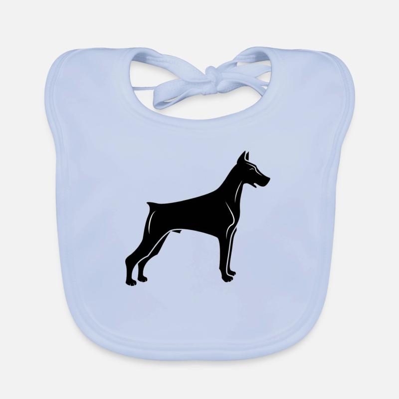 Dobermann Baby Bio-Lätzchen
