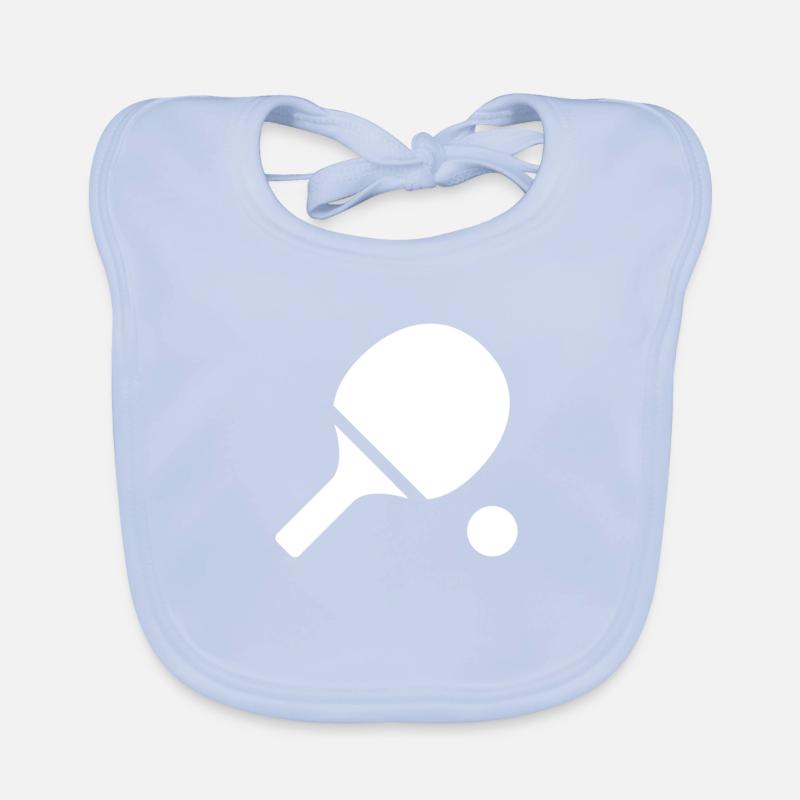 Raquettes de tennis de table Bavoir bio Bébé