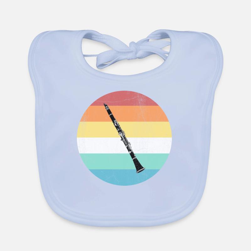 clarinette Bavoir bio Bébé