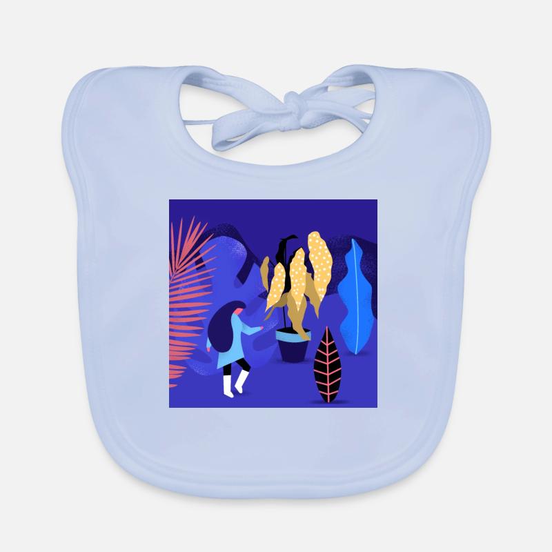 magic plants Baby Bio-Lätzchen