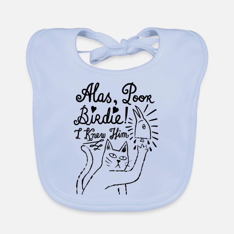 Chat de shakespeare Bavoir bio Bébé