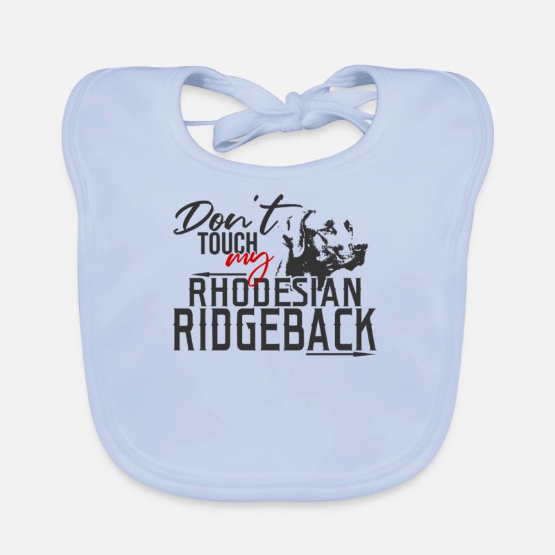 Rhodesian Ridgeback Organic Baby Bibs