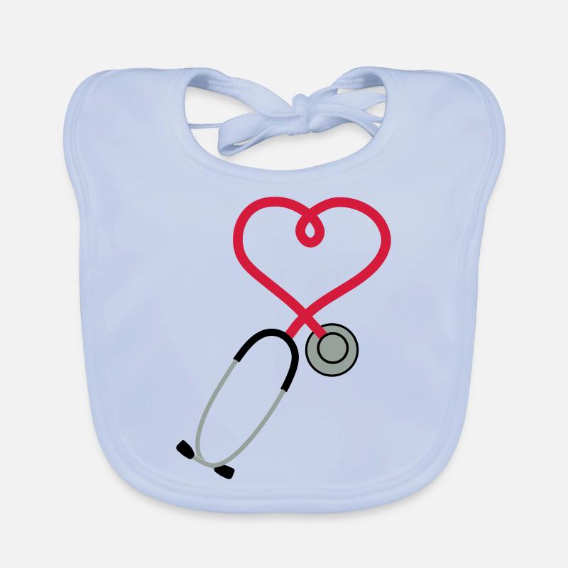 stethoscope_sp7 Organic Baby Bibs