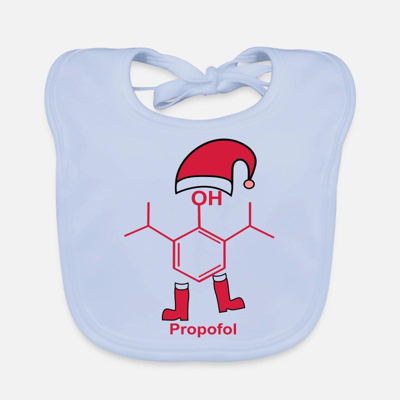 Propofol Père Noël Bavoir bio Bébé