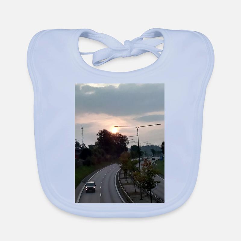 Lever du soleil Bavoir bio Bébé