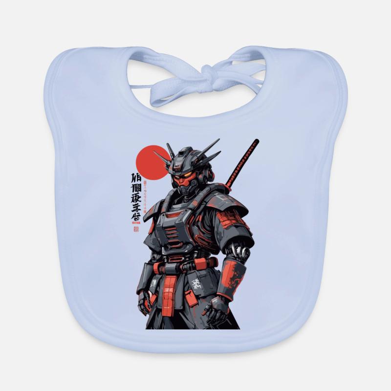 Robot samouraï Bavoir bio Bébé