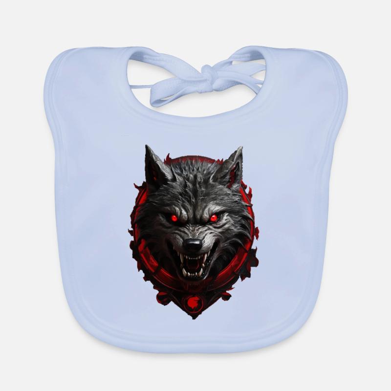 Teufels Wolf Baby Bio-Lätzchen