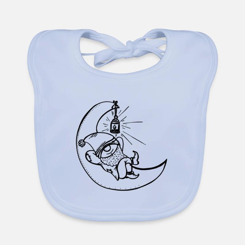 Dwarf in the Moon Organic Baby Bibs