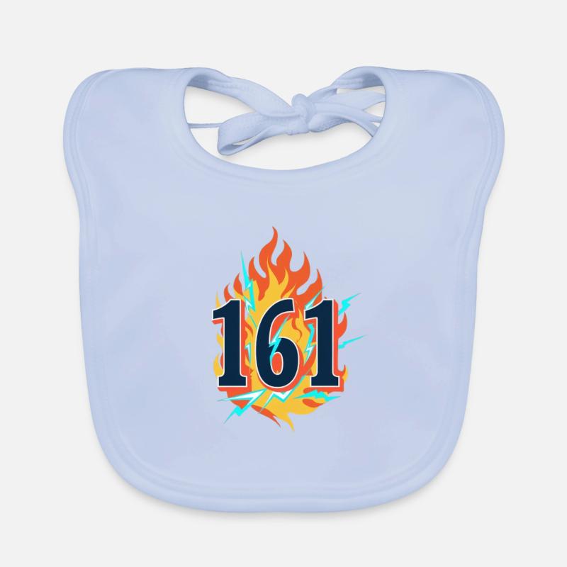 161 - Baby Bio-Lätzchen - sky Blue