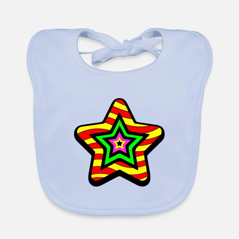 I am A Star Organic Baby Bibs