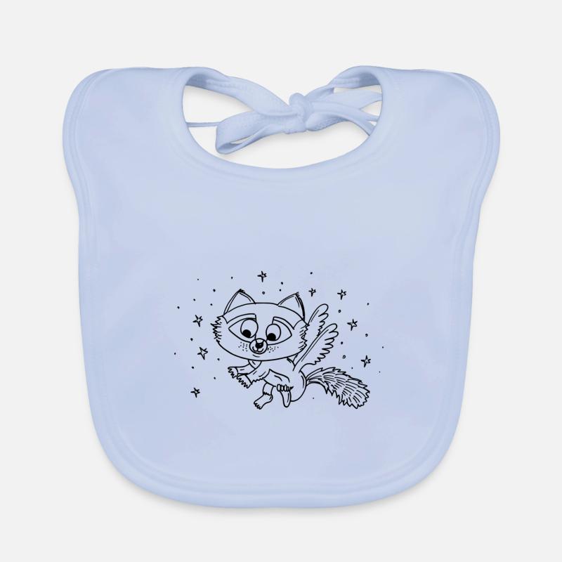 Magic Squirrel Organic Baby Bibs