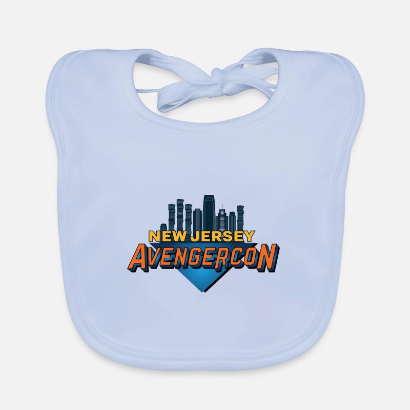 New Jersey Avenger Con T-Shirt Baby Bio-Lätzchen