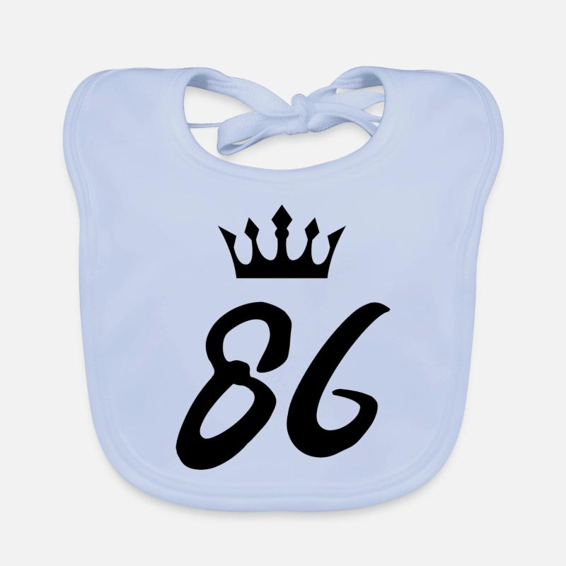 86 Couronne numérique Bavoir bio Bébé