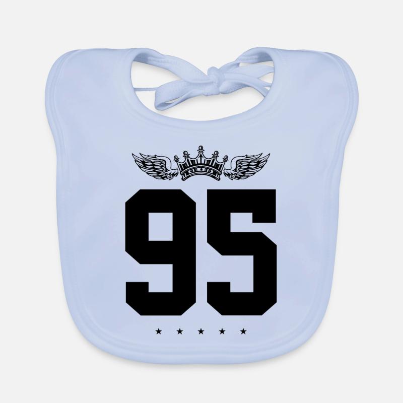 95 Couronne numérique Bavoir bio Bébé