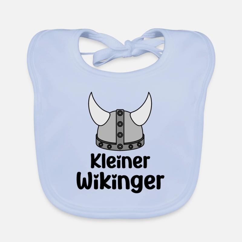 Kleiner Wikinger Baby Baby Bio-Lätzchen