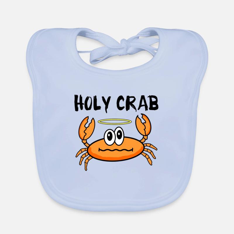 Holy Crab Organic Baby Bibs