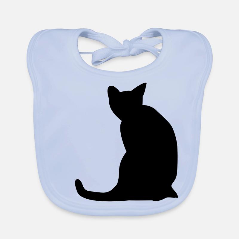 Chat Chats Chats Chats Amoureux Bavoir bio Bébé