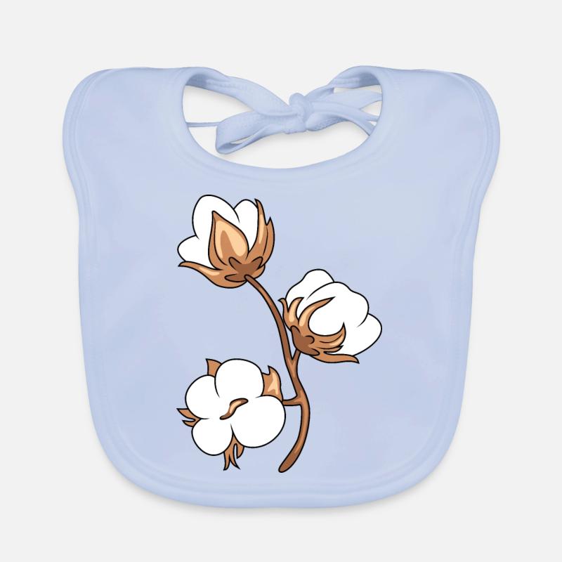 Coton fleuri Bavoir bio Bébé