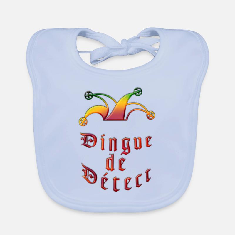 Dingue de detect Arlequin Bavoir bio Bébé