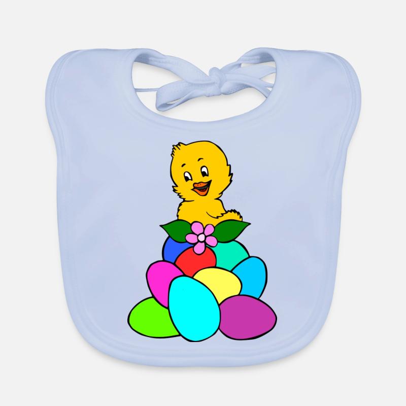 Easter Organic Baby Bibs