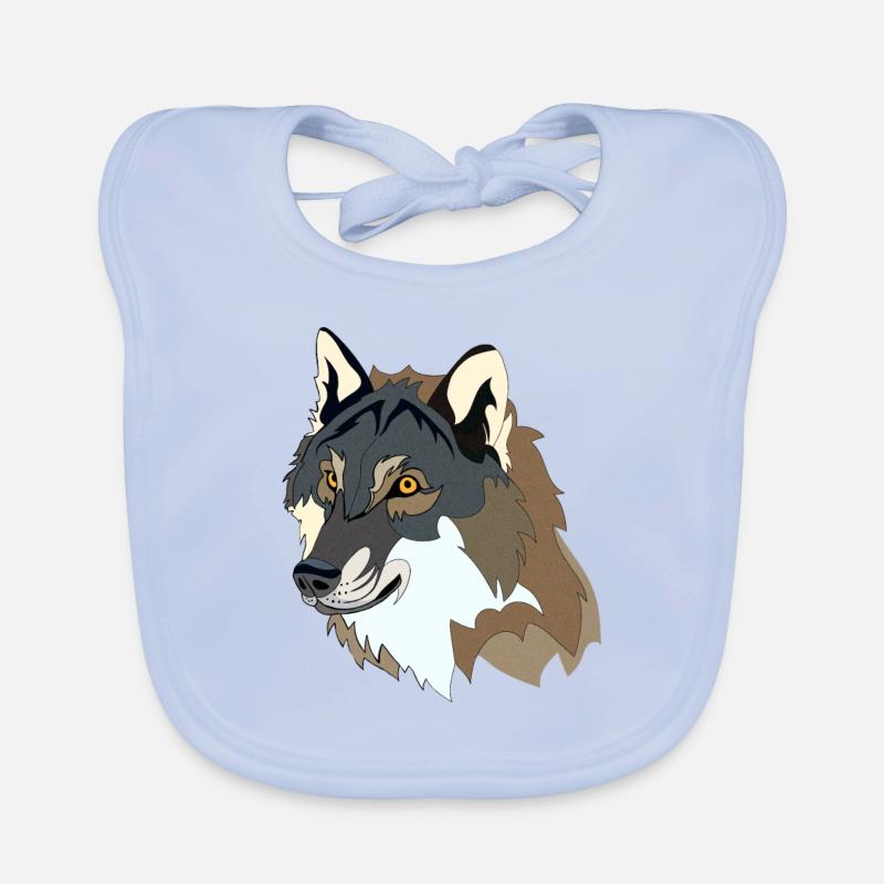 Wolf Baby Bio-Lätzchen