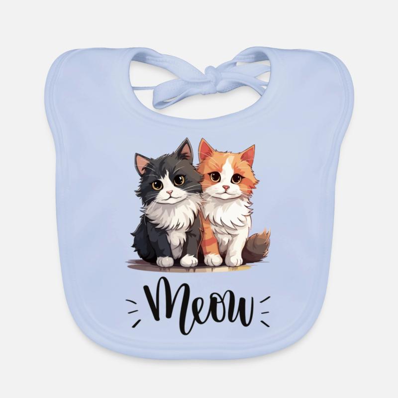 Ami chat Bavoir bio Bébé