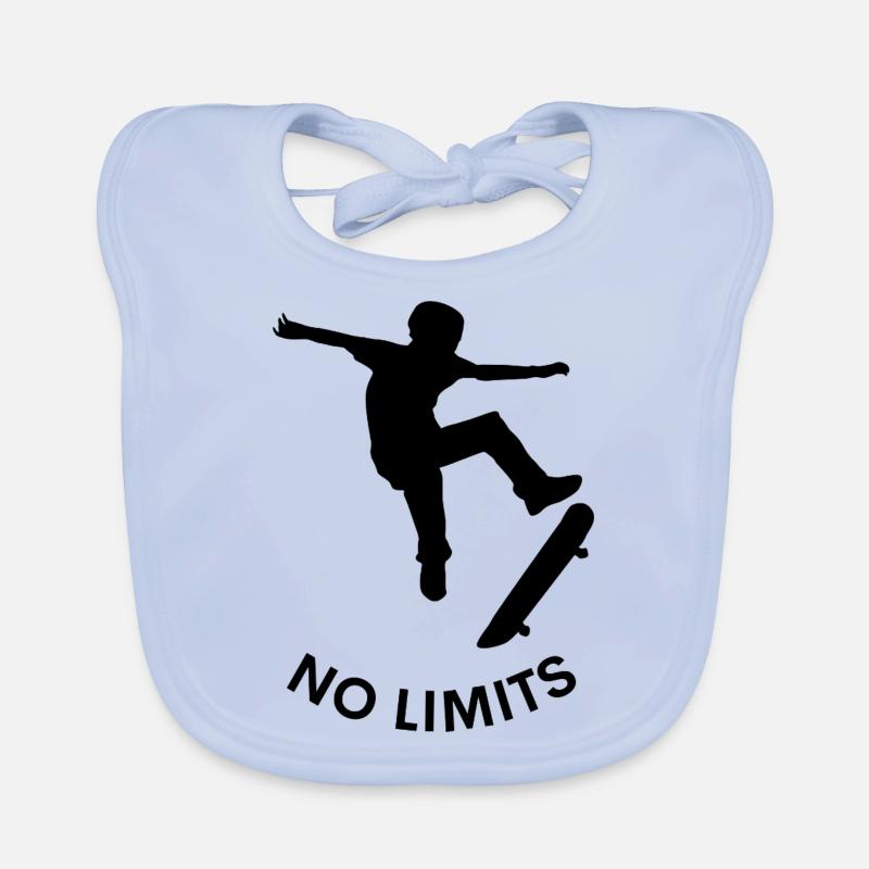 No Limits – Skateboard Dreams Baby Bio-Lätzchen