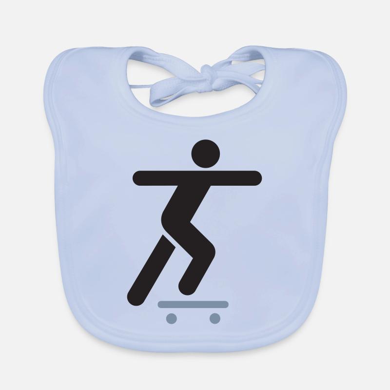 skateboard Baby Bio-Lätzchen