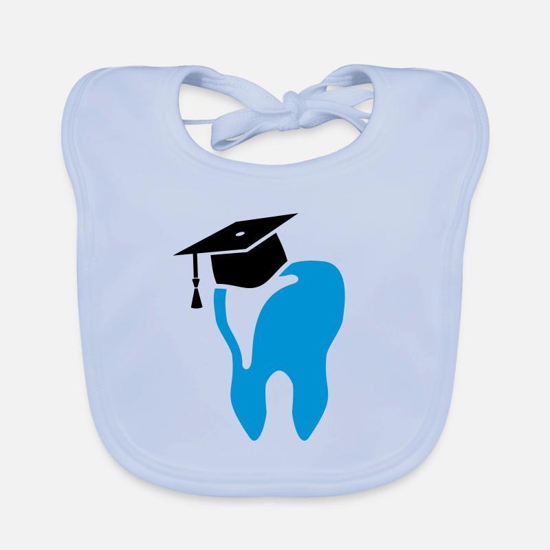 Dentist with doctor's hat for dentist Dentistry Organic Baby Bibs