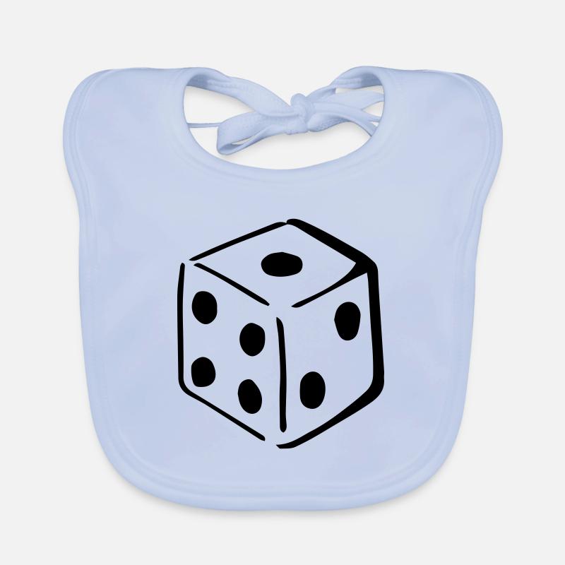 Dice Dice Game Organic Baby Bibs