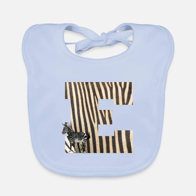 zebra e Organic Baby Bibs