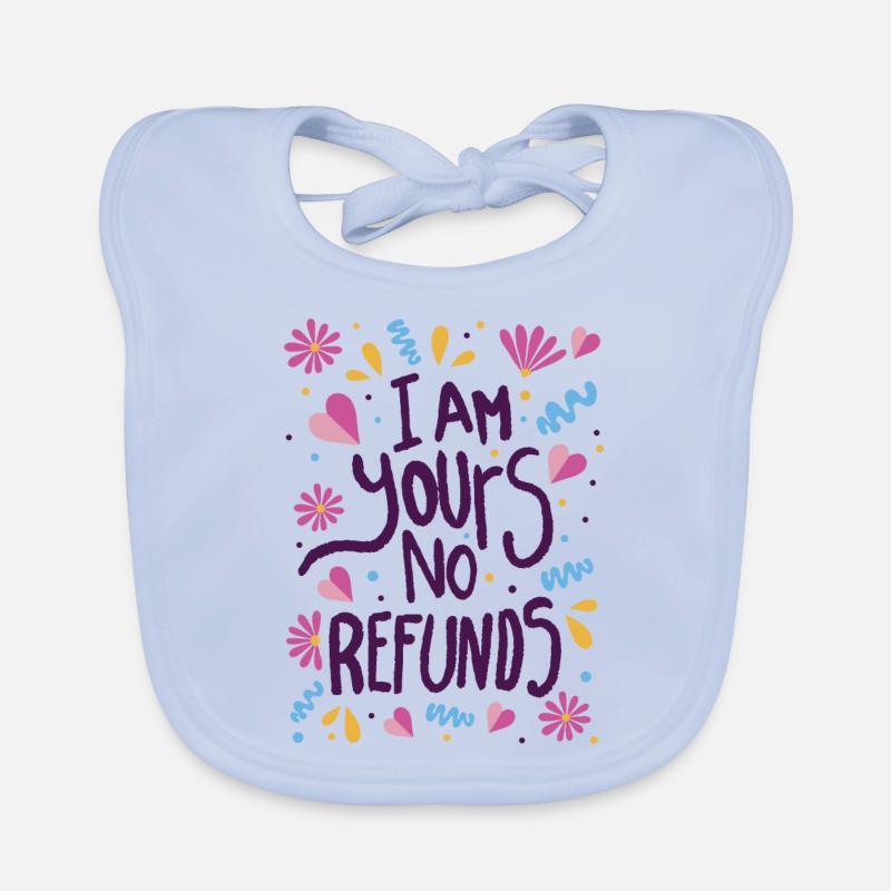 Je suis à vous Aucun remboursement Bavoir bio Bébé