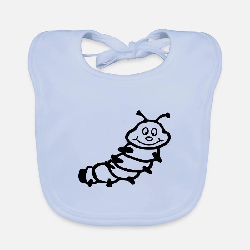 Raupe Baby Bio-Lätzchen