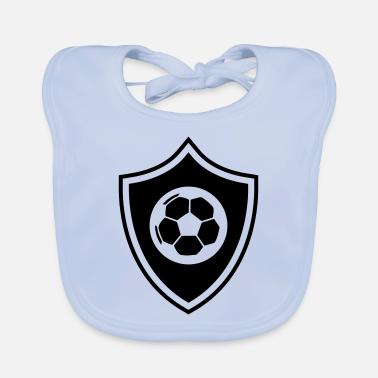 Stemma calcistico Bavaglino ecologico per neonato
