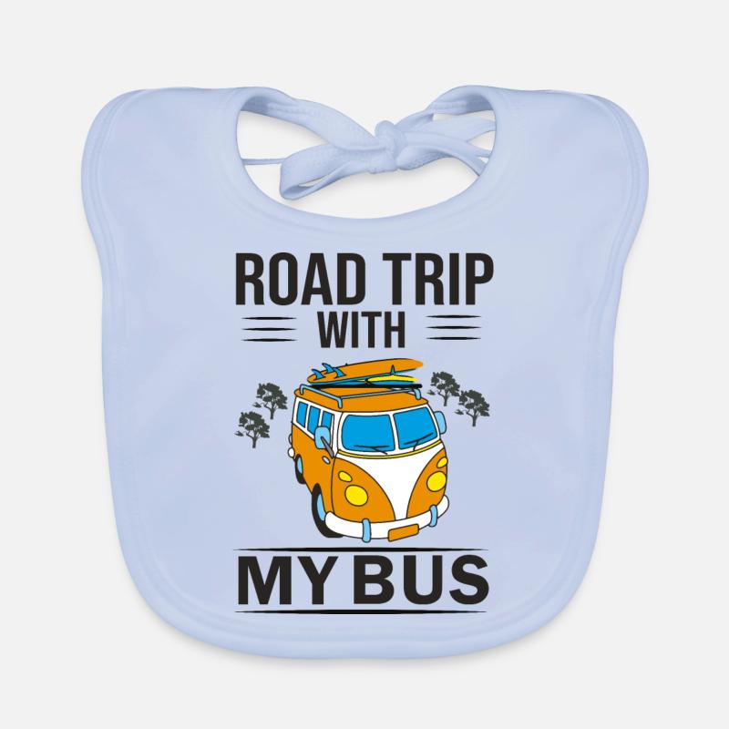 Road trip Organic Baby Bibs