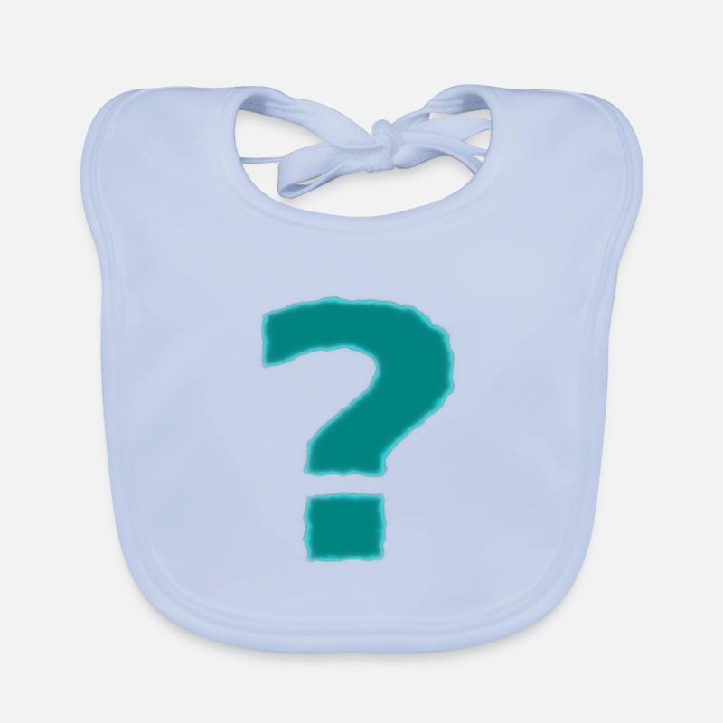 Le point d'interrogation Bavoir bio Bébé