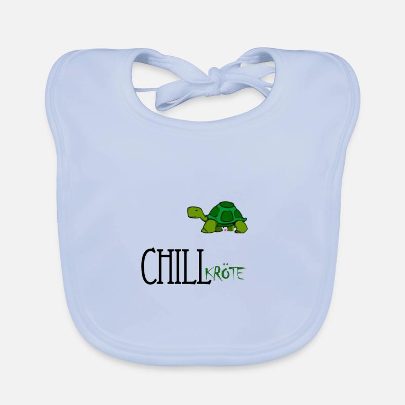Chill toad relaxing - gift - chilling - word Organic Baby Bibs