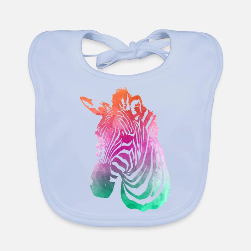 Zebra Modetrend Baby Bio-Lätzchen